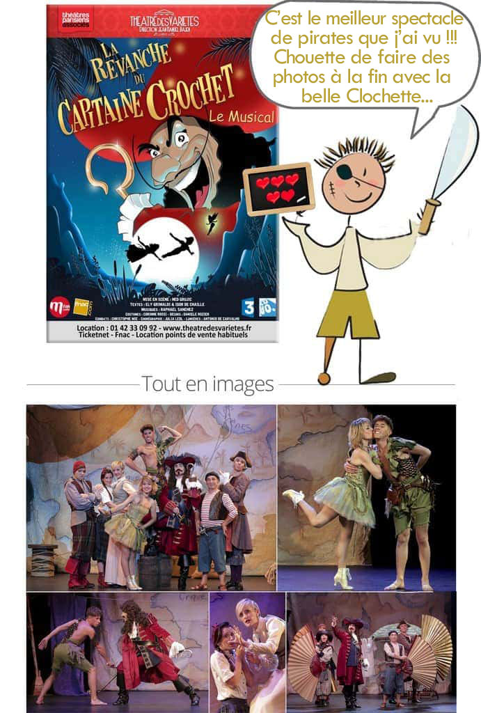 comedie musicale enfants paris