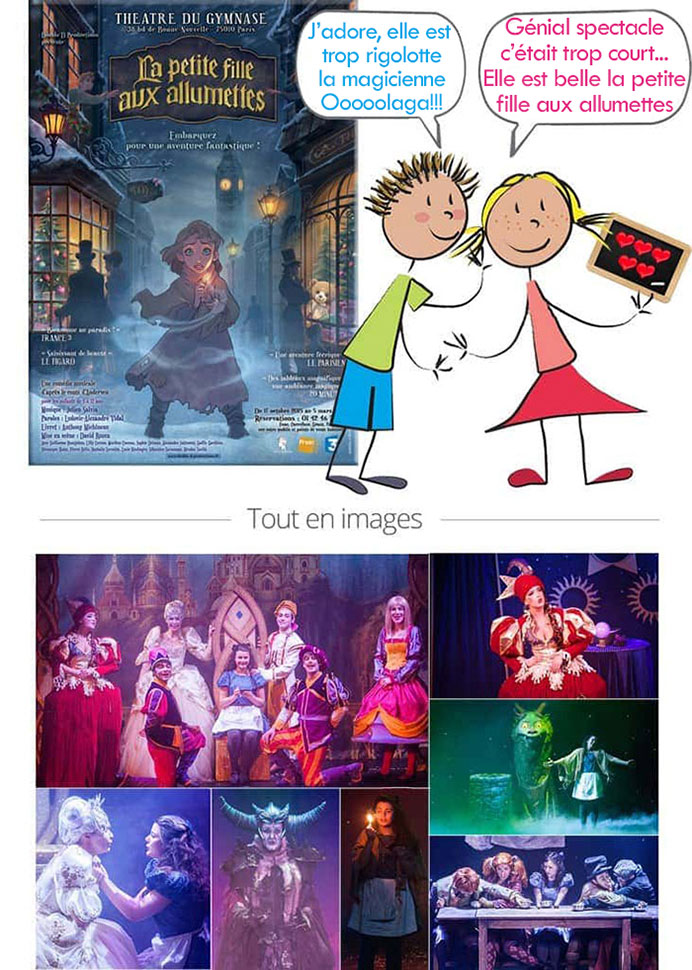 comedie musicale enfants paris