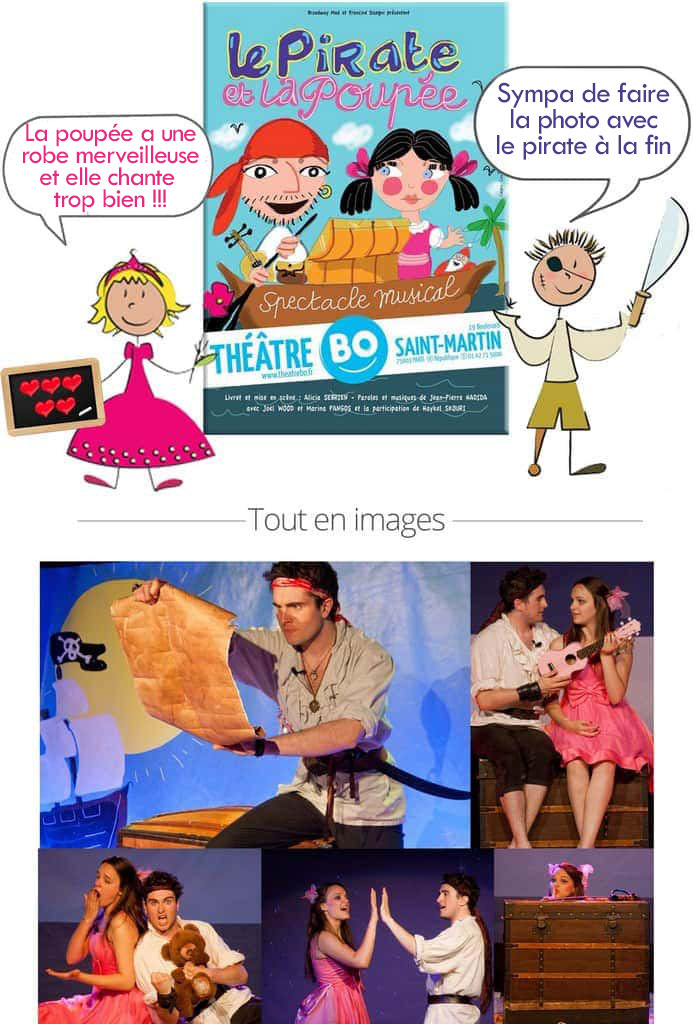 spectacle pour enfants à paris